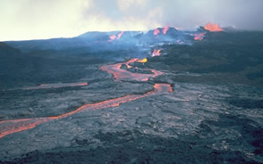Hawaain lava flow USGS